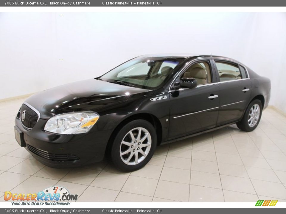 2006 Buick Lucerne CXL Black Onyx / Cashmere Photo #3