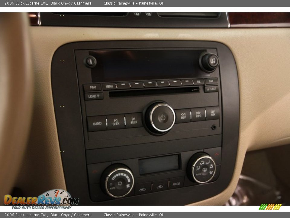 2006 Buick Lucerne CXL Black Onyx / Cashmere Photo #10