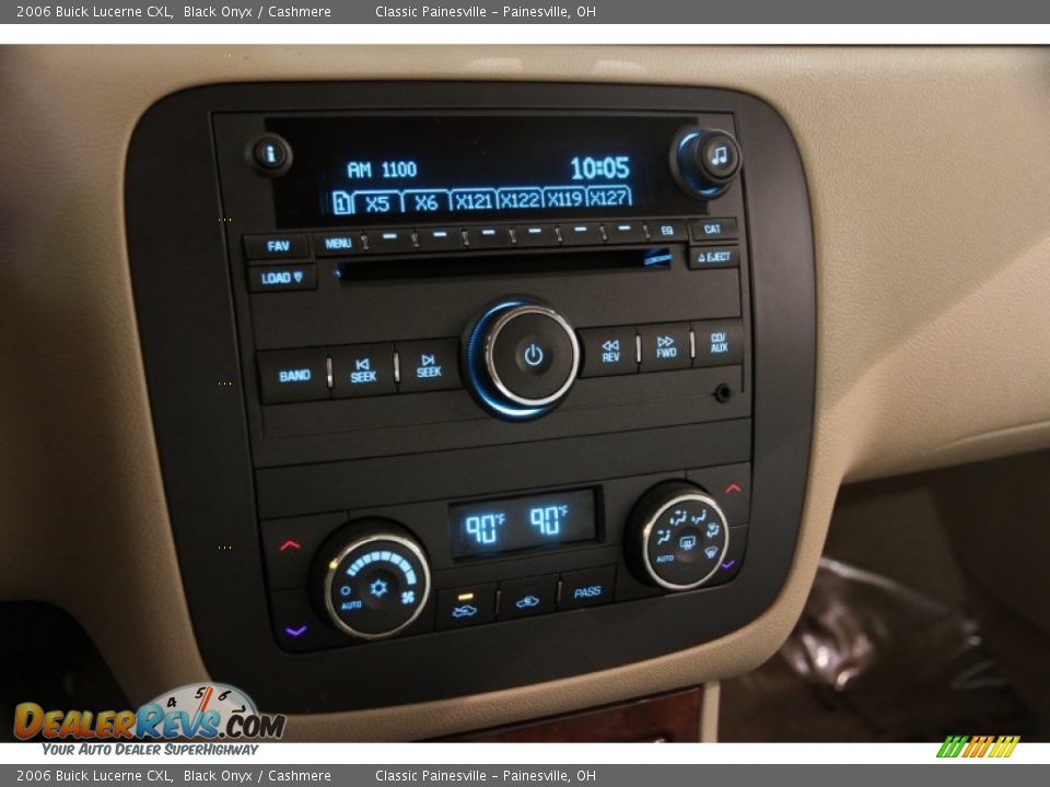 2006 Buick Lucerne CXL Black Onyx / Cashmere Photo #11