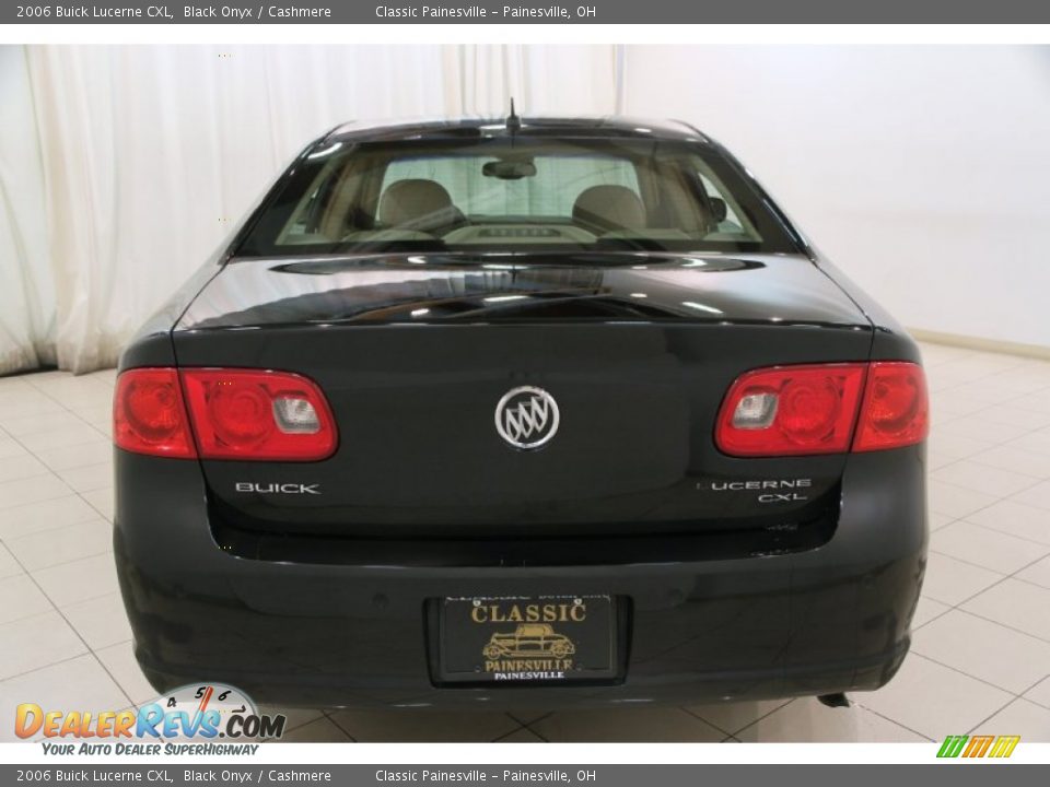 2006 Buick Lucerne CXL Black Onyx / Cashmere Photo #17