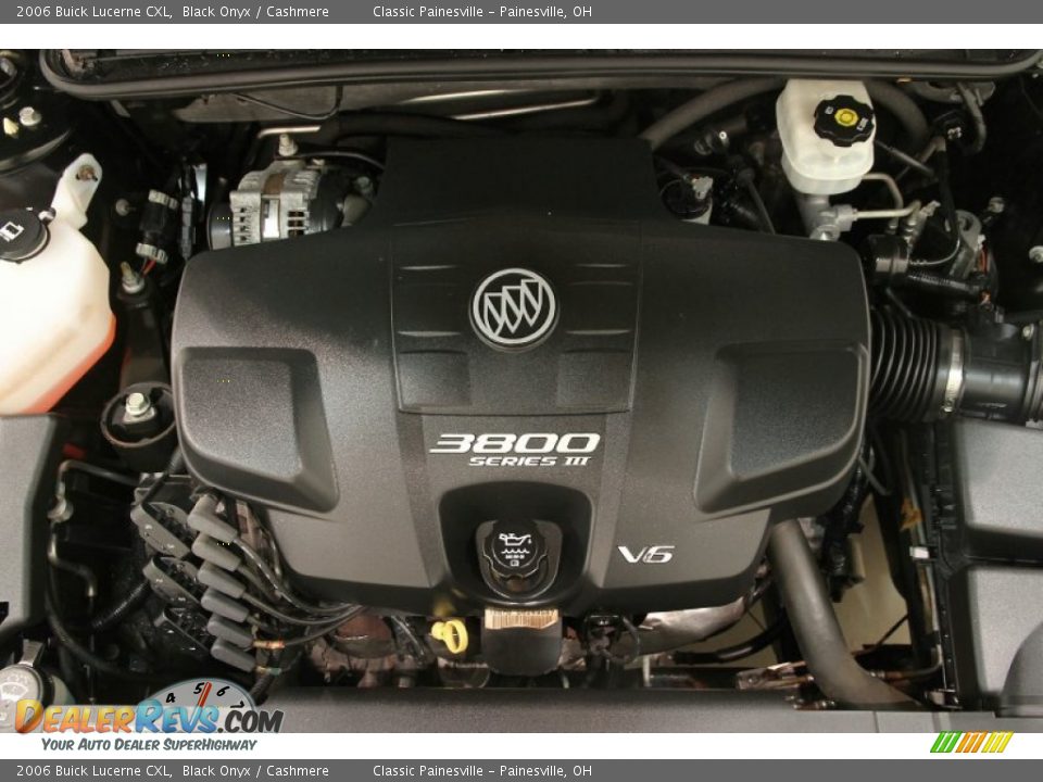 2006 Buick Lucerne CXL Black Onyx / Cashmere Photo #18