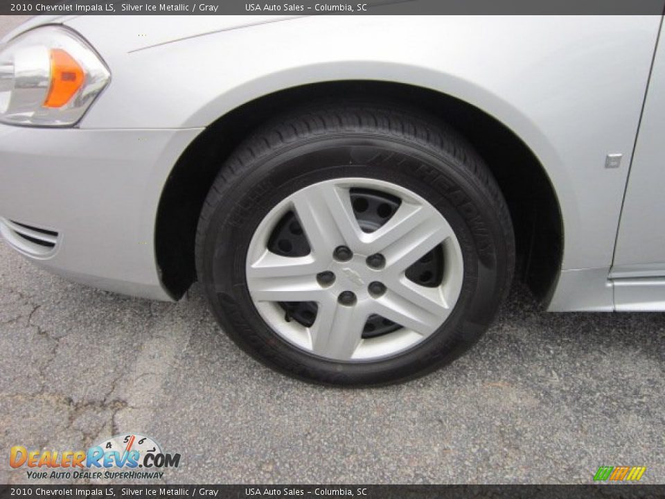 2010 Chevrolet Impala LS Silver Ice Metallic / Gray Photo #8