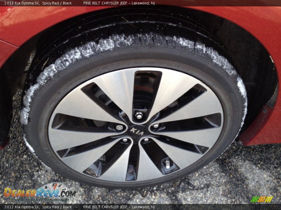 2012 Kia Optima SX Spicy Red / Black Photo #7