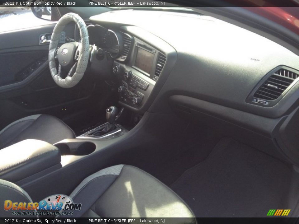 2012 Kia Optima SX Spicy Red / Black Photo #10