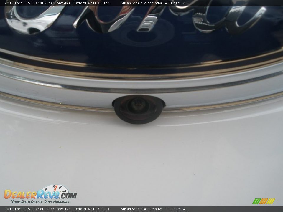 2013 Ford F150 Lariat SuperCrew 4x4 Oxford White / Black Photo #17