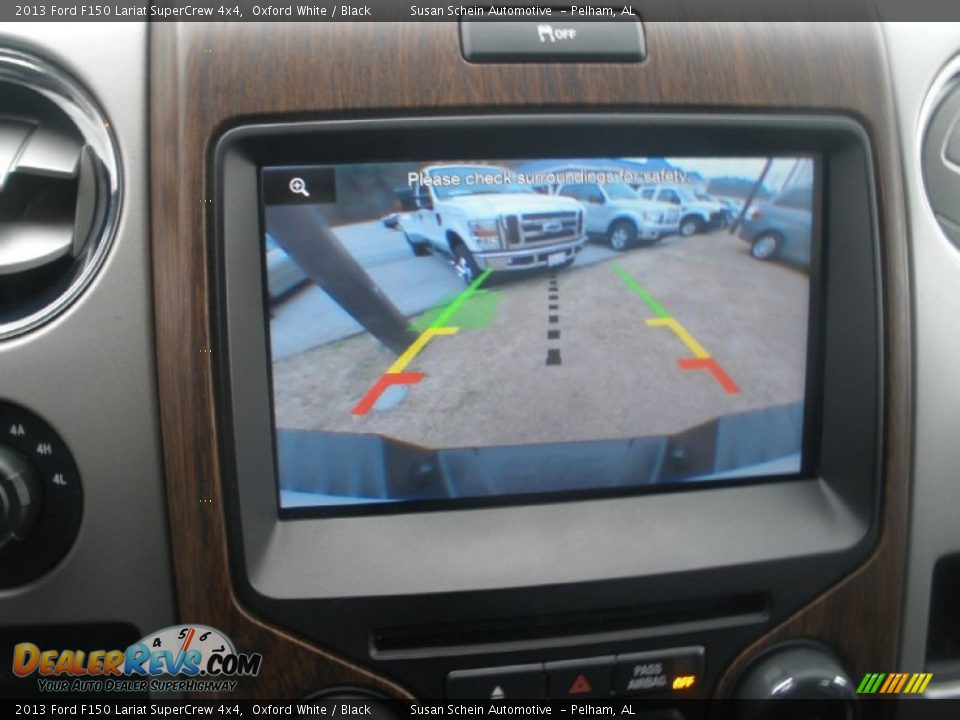 2013 Ford F150 Lariat SuperCrew 4x4 Oxford White / Black Photo #28