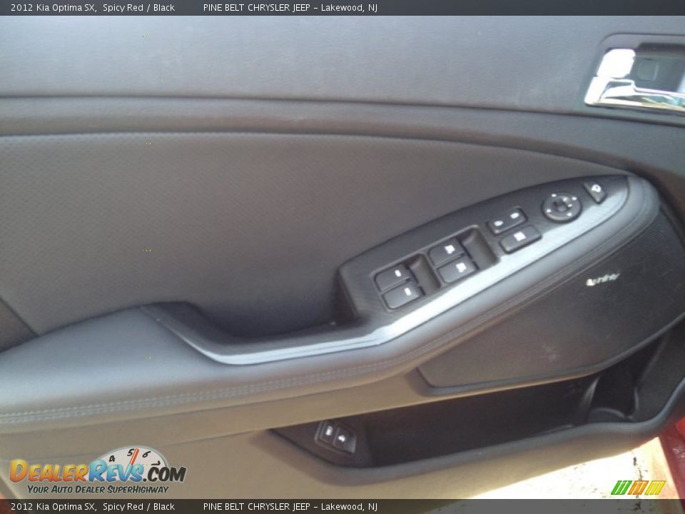 2012 Kia Optima SX Spicy Red / Black Photo #23