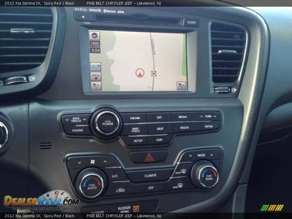 2012 Kia Optima SX Spicy Red / Black Photo #28