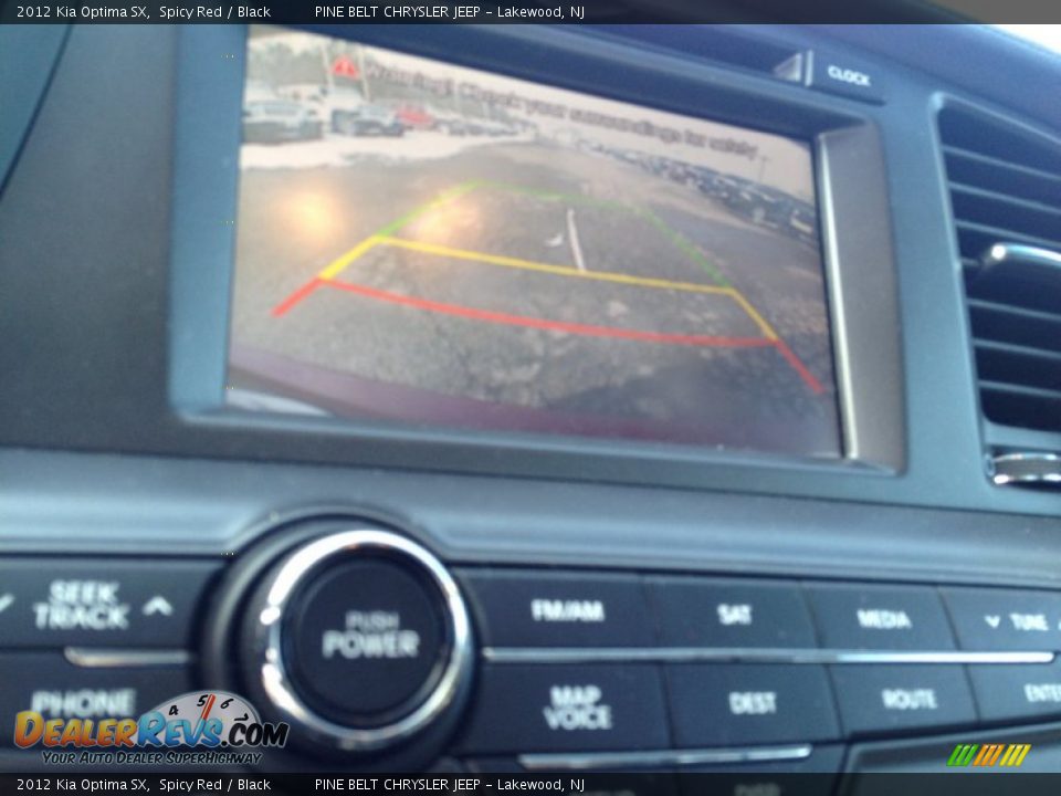 2012 Kia Optima SX Spicy Red / Black Photo #29