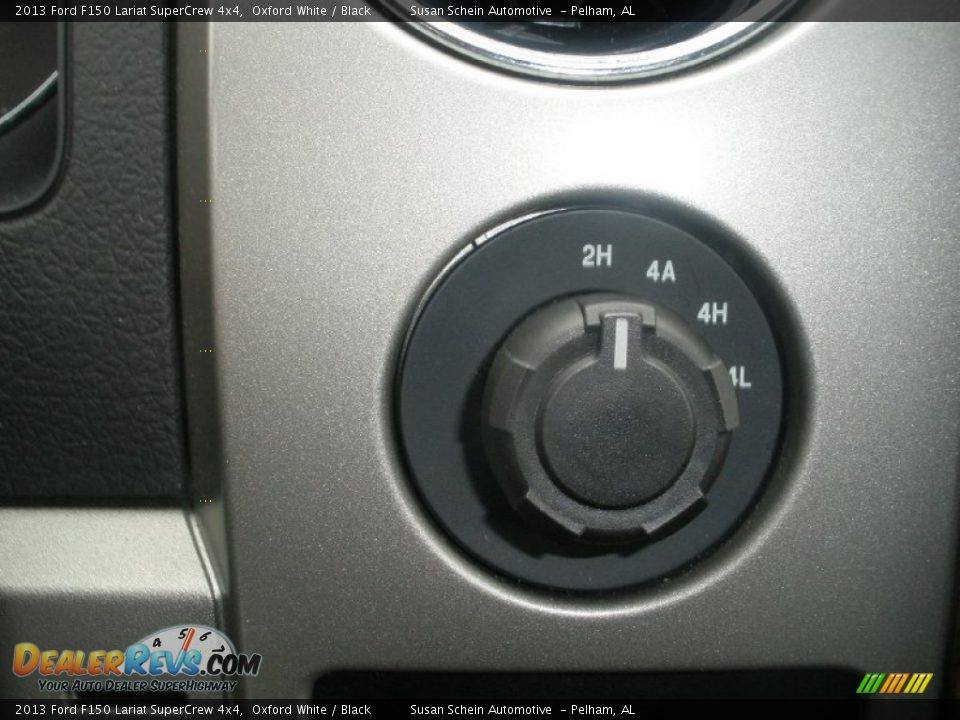 2013 Ford F150 Lariat SuperCrew 4x4 Oxford White / Black Photo #30