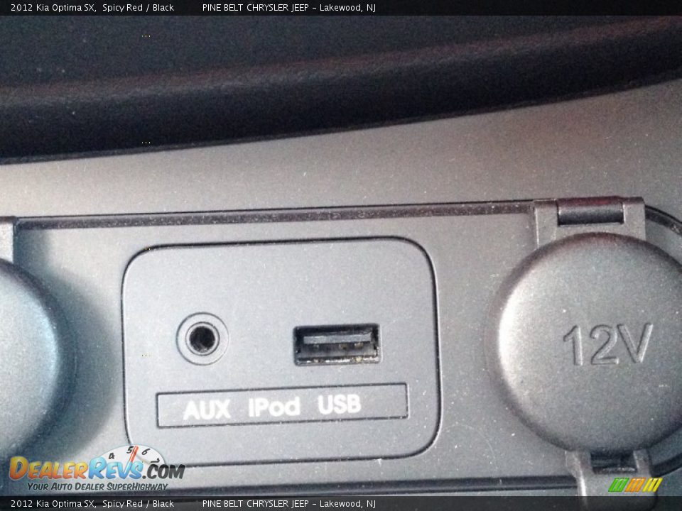 2012 Kia Optima SX Spicy Red / Black Photo #31