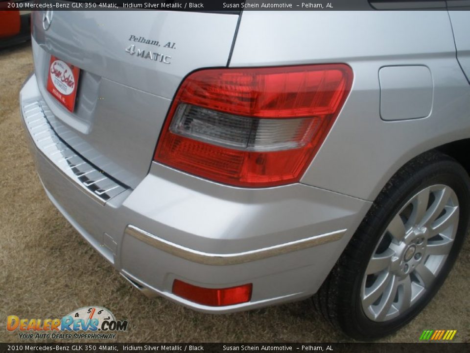 2010 Mercedes-Benz GLK 350 4Matic Iridium Silver Metallic / Black Photo #15