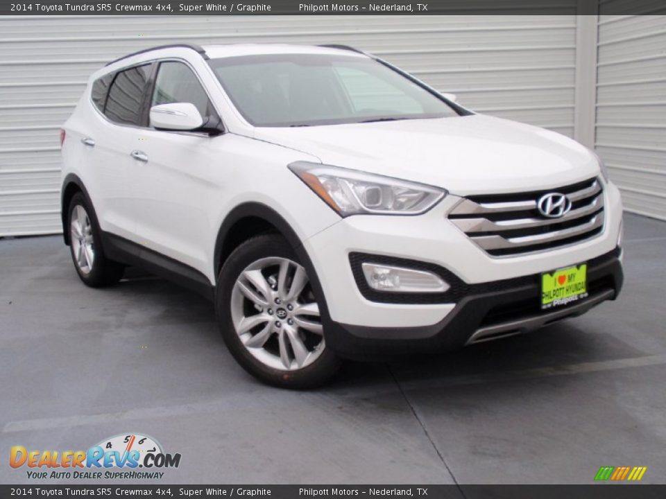 2014 Toyota Tundra SR5 Crewmax 4x4 Super White / Graphite Photo #2