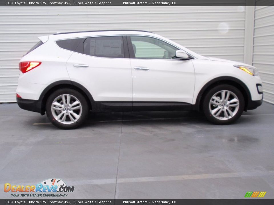 2014 Toyota Tundra SR5 Crewmax 4x4 Super White / Graphite Photo #3