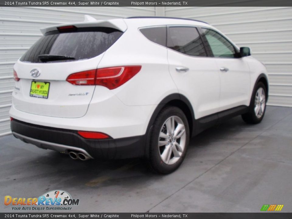 2014 Toyota Tundra SR5 Crewmax 4x4 Super White / Graphite Photo #4