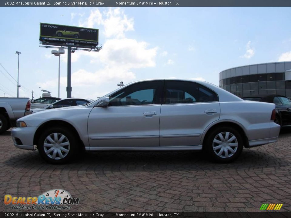 2002 Mitsubishi Galant ES Sterling Silver Metallic / Gray Photo #2