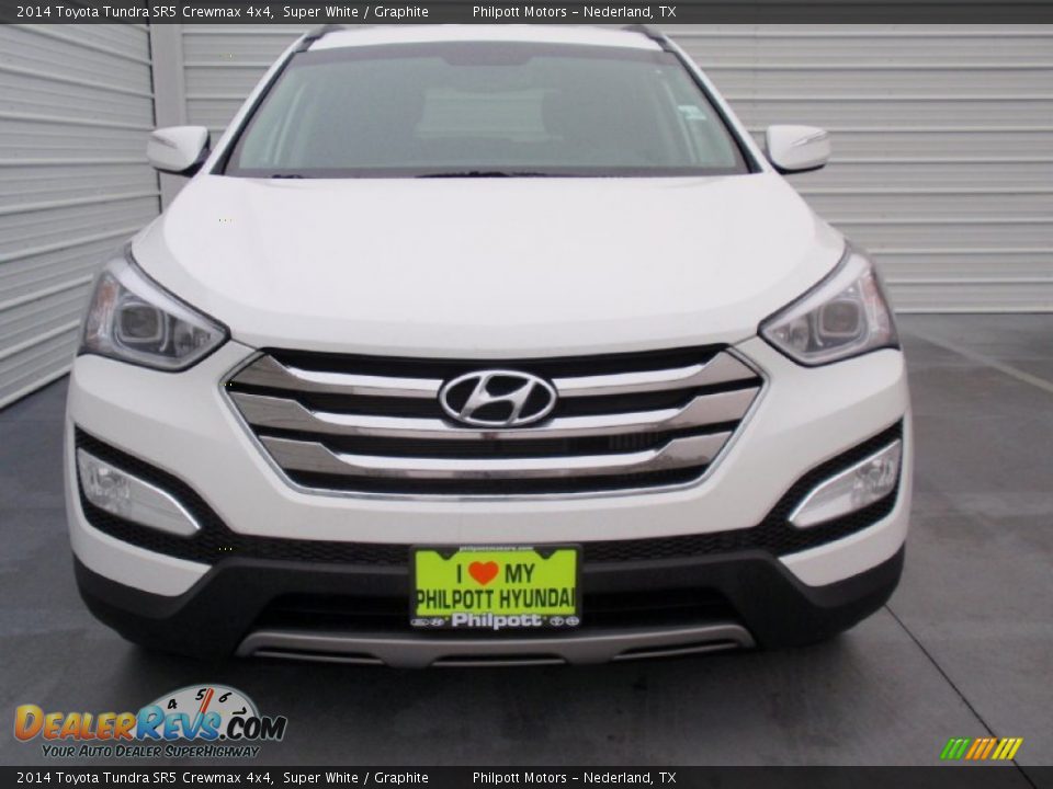 2014 Toyota Tundra SR5 Crewmax 4x4 Super White / Graphite Photo #8
