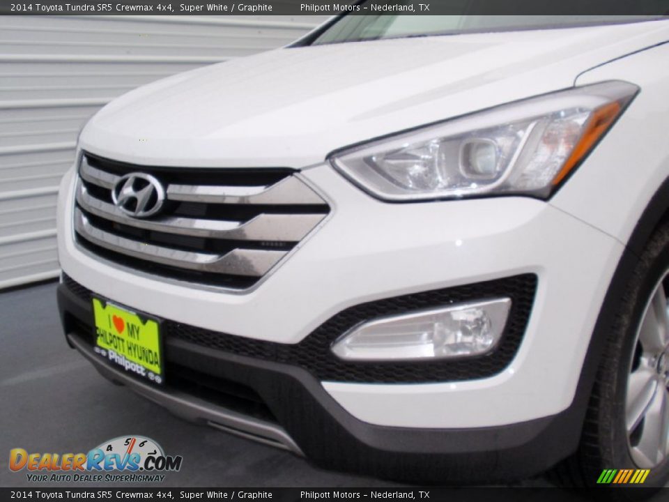 2014 Toyota Tundra SR5 Crewmax 4x4 Super White / Graphite Photo #11
