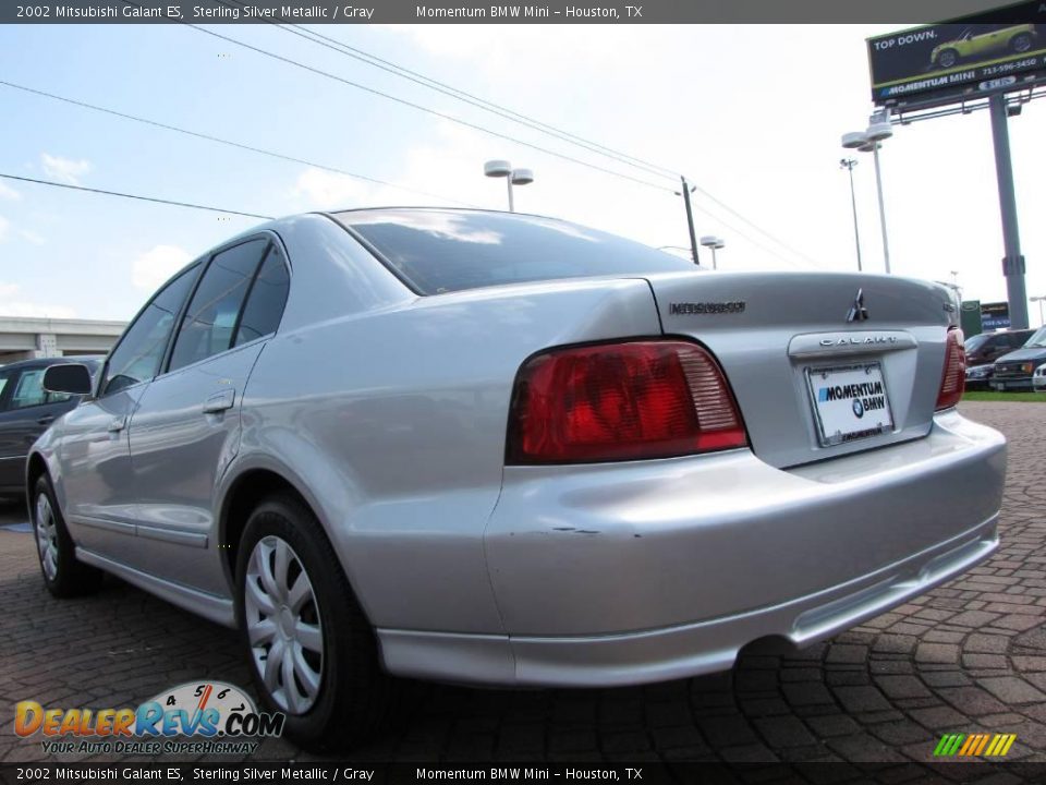 2002 Mitsubishi Galant ES Sterling Silver Metallic / Gray Photo #3