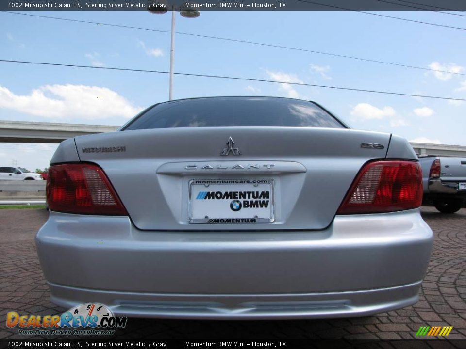 2002 Mitsubishi Galant ES Sterling Silver Metallic / Gray Photo #4