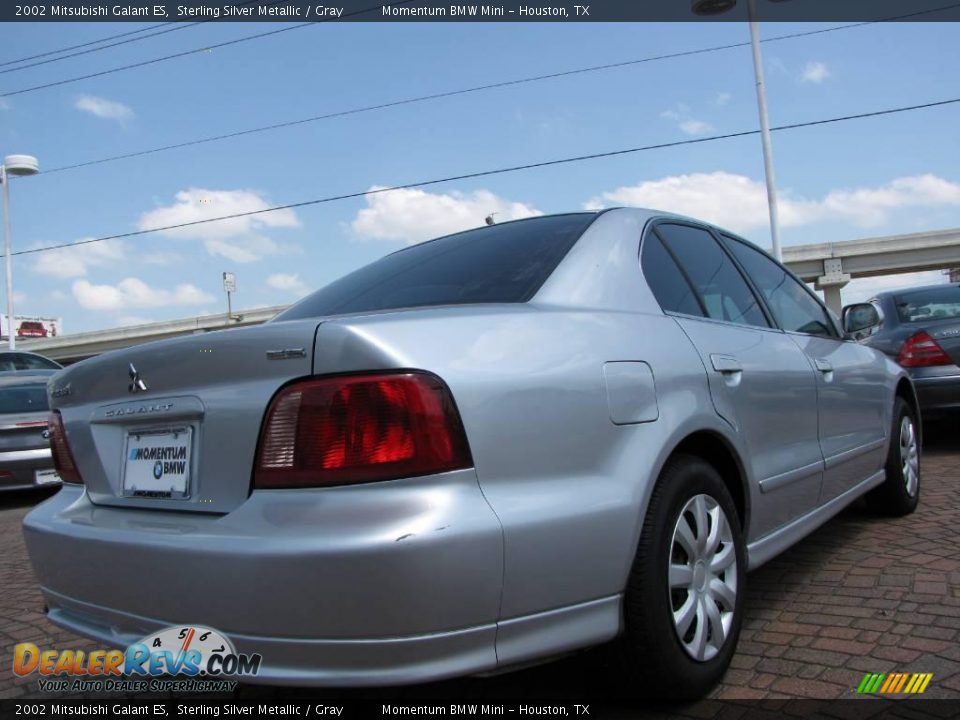 2002 Mitsubishi Galant ES Sterling Silver Metallic / Gray Photo #5