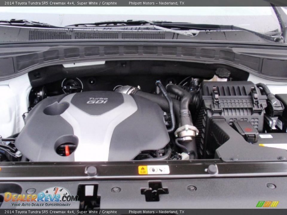 2014 Toyota Tundra SR5 Crewmax 4x4 Super White / Graphite Photo #15