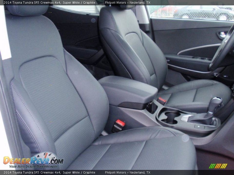2014 Toyota Tundra SR5 Crewmax 4x4 Super White / Graphite Photo #18