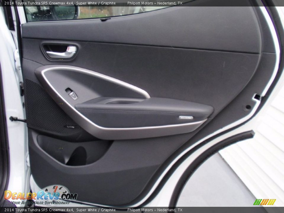2014 Toyota Tundra SR5 Crewmax 4x4 Super White / Graphite Photo #19