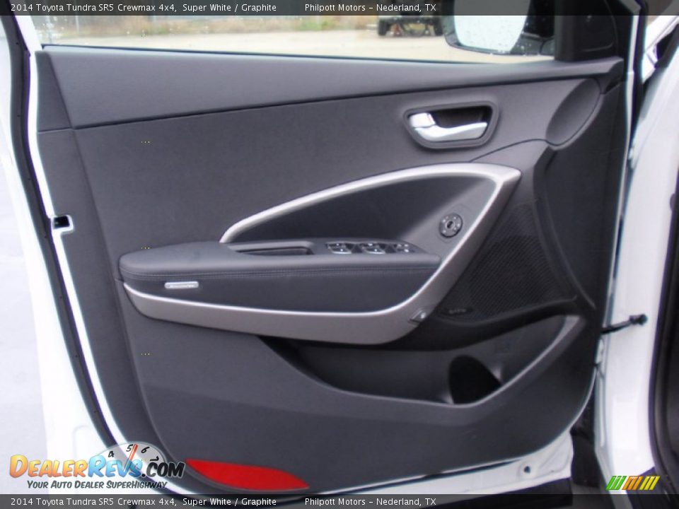 2014 Toyota Tundra SR5 Crewmax 4x4 Super White / Graphite Photo #23