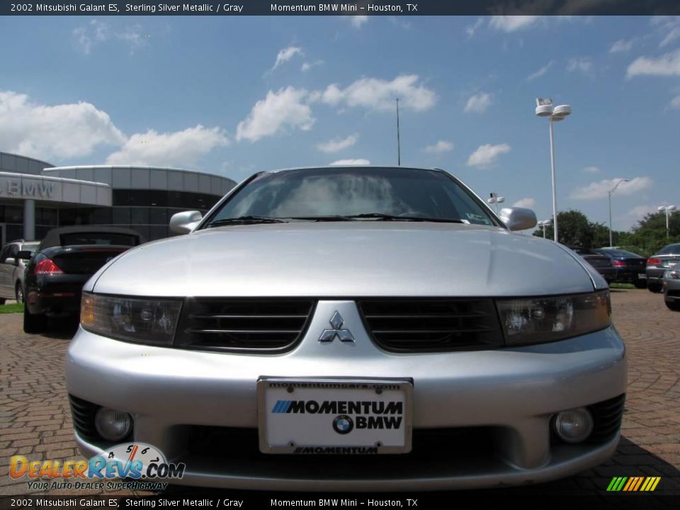 2002 Mitsubishi Galant ES Sterling Silver Metallic / Gray Photo #8