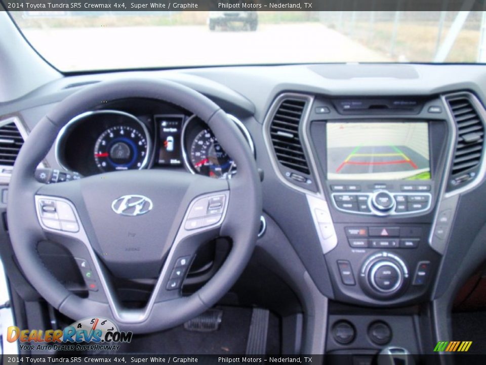 2014 Toyota Tundra SR5 Crewmax 4x4 Super White / Graphite Photo #28