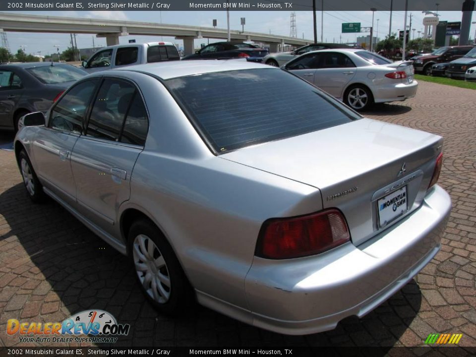 2002 Mitsubishi Galant ES Sterling Silver Metallic / Gray Photo #11