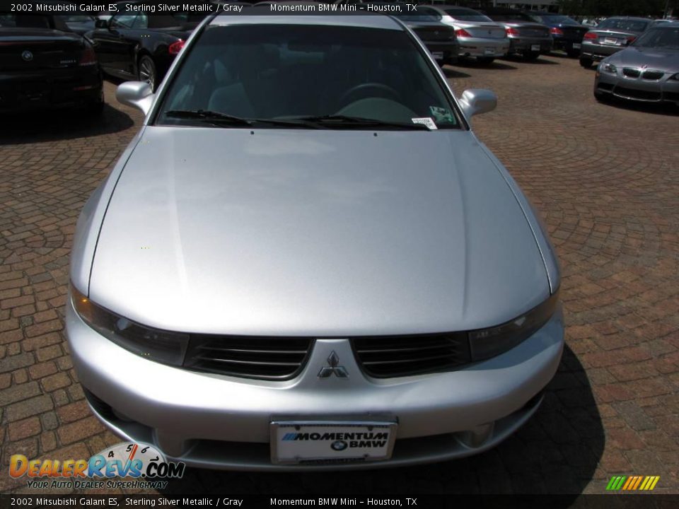 2002 Mitsubishi Galant ES Sterling Silver Metallic / Gray Photo #16