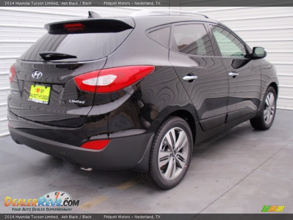 2014 Hyundai Tucson Limited Ash Black / Black Photo #4