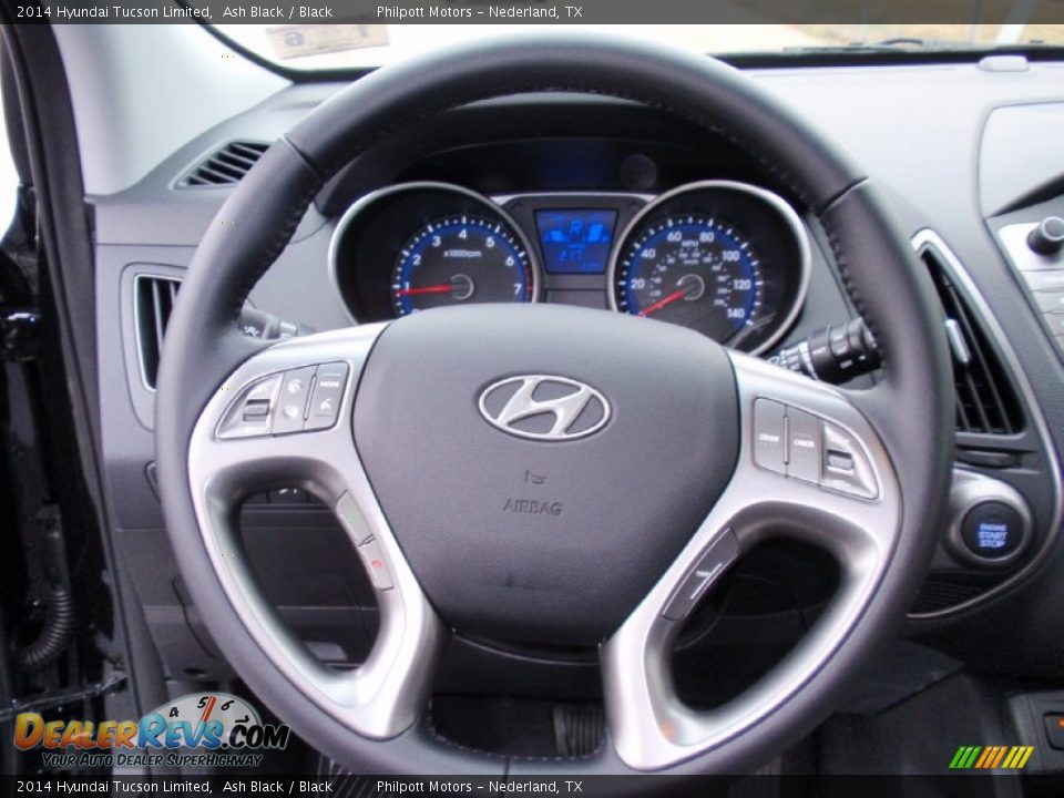 2014 Hyundai Tucson Limited Ash Black / Black Photo #32
