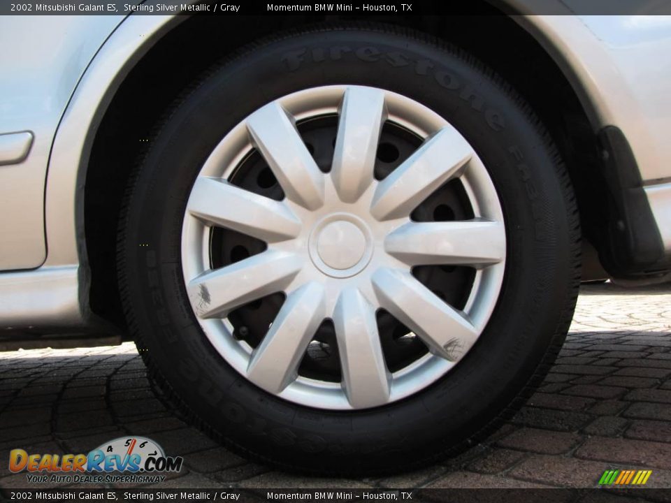2002 Mitsubishi Galant ES Sterling Silver Metallic / Gray Photo #27