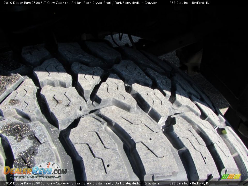2010 Dodge Ram 2500 SLT Crew Cab 4x4 Brilliant Black Crystal Pearl / Dark Slate/Medium Graystone Photo #10