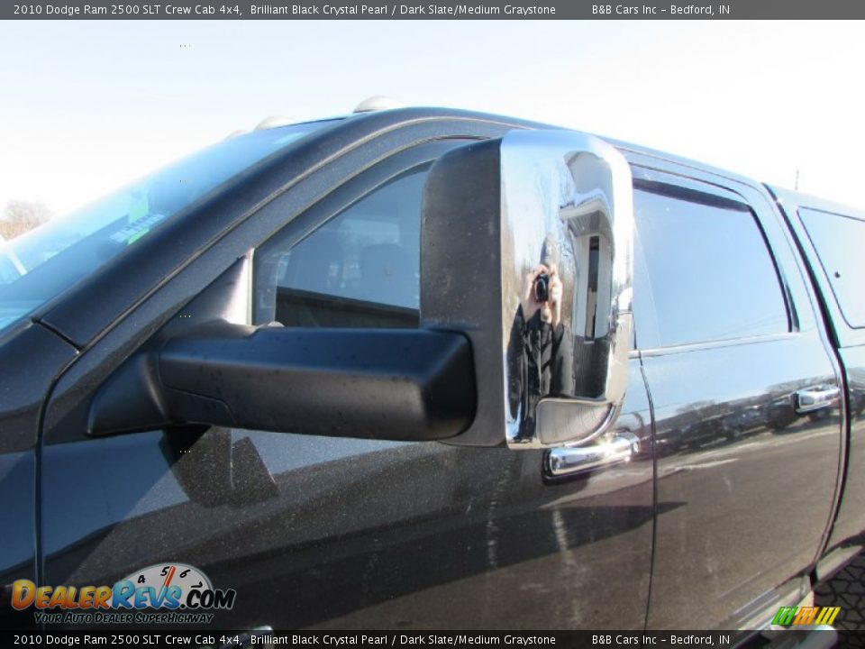 2010 Dodge Ram 2500 SLT Crew Cab 4x4 Brilliant Black Crystal Pearl / Dark Slate/Medium Graystone Photo #13