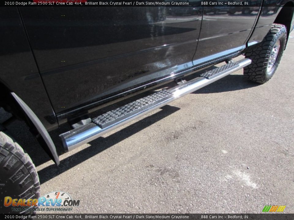 2010 Dodge Ram 2500 SLT Crew Cab 4x4 Brilliant Black Crystal Pearl / Dark Slate/Medium Graystone Photo #14