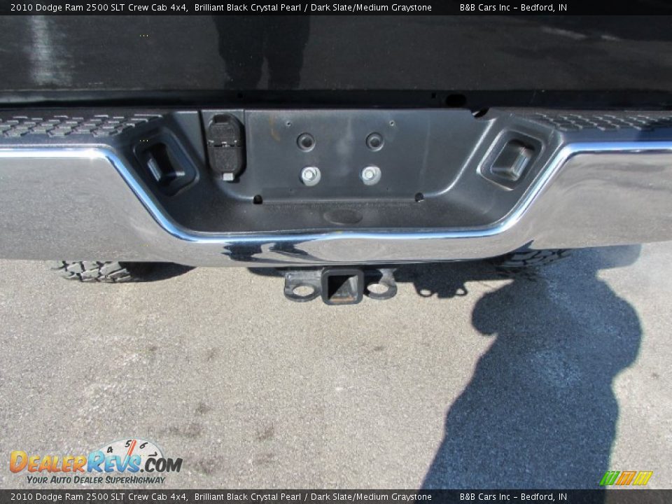 2010 Dodge Ram 2500 SLT Crew Cab 4x4 Brilliant Black Crystal Pearl / Dark Slate/Medium Graystone Photo #15