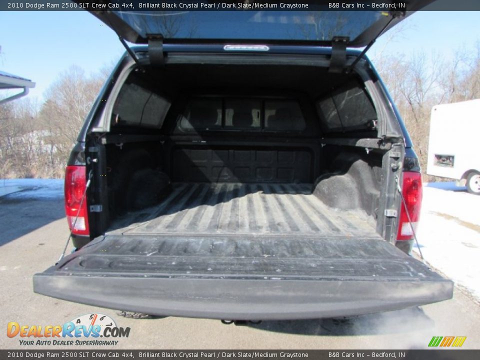 2010 Dodge Ram 2500 SLT Crew Cab 4x4 Brilliant Black Crystal Pearl / Dark Slate/Medium Graystone Photo #16