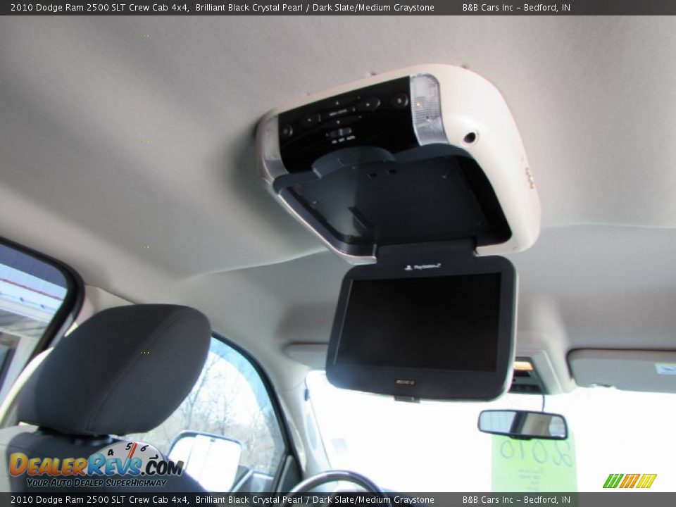 2010 Dodge Ram 2500 SLT Crew Cab 4x4 Brilliant Black Crystal Pearl / Dark Slate/Medium Graystone Photo #21