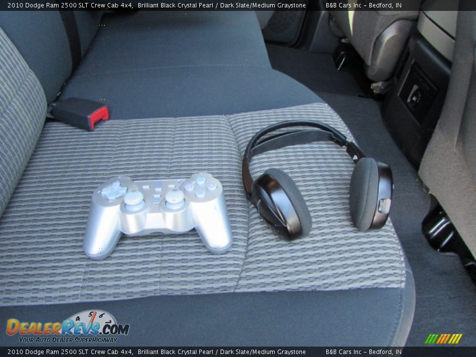 2010 Dodge Ram 2500 SLT Crew Cab 4x4 Brilliant Black Crystal Pearl / Dark Slate/Medium Graystone Photo #22
