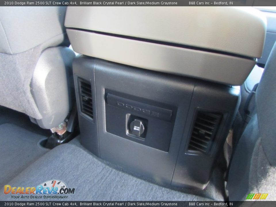 2010 Dodge Ram 2500 SLT Crew Cab 4x4 Brilliant Black Crystal Pearl / Dark Slate/Medium Graystone Photo #23