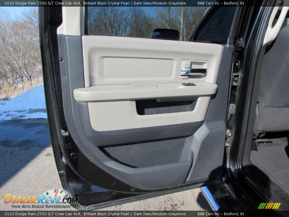 2010 Dodge Ram 2500 SLT Crew Cab 4x4 Brilliant Black Crystal Pearl / Dark Slate/Medium Graystone Photo #29
