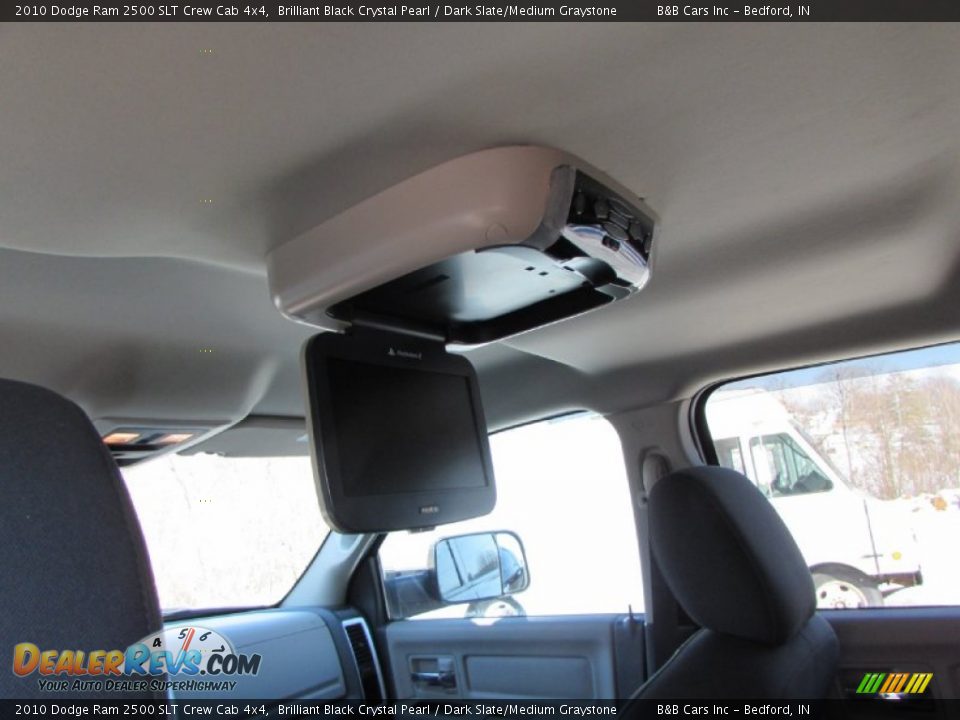 2010 Dodge Ram 2500 SLT Crew Cab 4x4 Brilliant Black Crystal Pearl / Dark Slate/Medium Graystone Photo #35