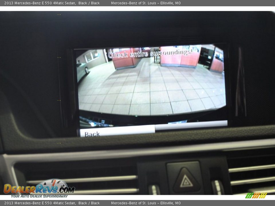 2013 Mercedes-Benz E 550 4Matic Sedan Black / Black Photo #18
