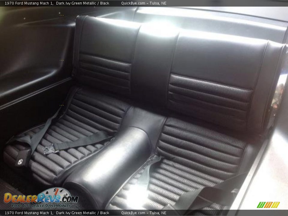 Rear Seat of 1970 Ford Mustang Mach 1 Photo #8