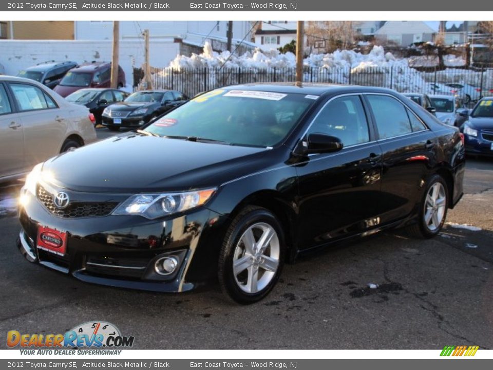 2012 Toyota Camry SE Attitude Black Metallic / Black Photo #3