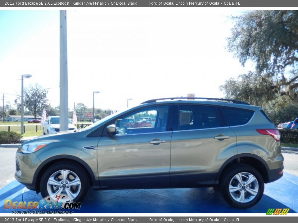 2013 Ford Escape SE 2.0L EcoBoost Ginger Ale Metallic / Charcoal Black Photo #2